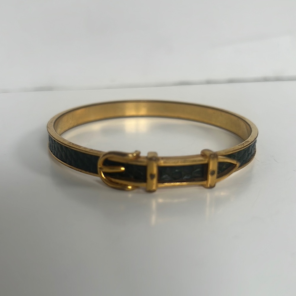 Hermes lizard bangle